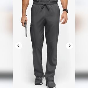 UA Advantage STRETCH Men's 6-Pocket Cargo Scrub Pants Small Pewter NWT